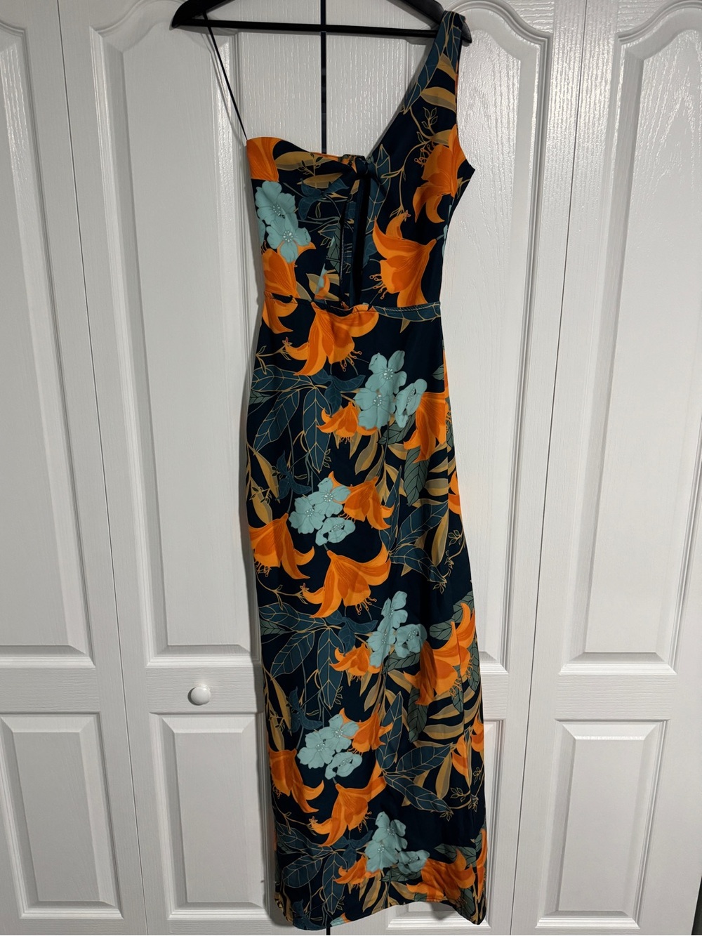 Day Henríquez Briss Dress Canto de la Sirena XS/S Tropical Maxi Resort $235 - Picture 4 of 12